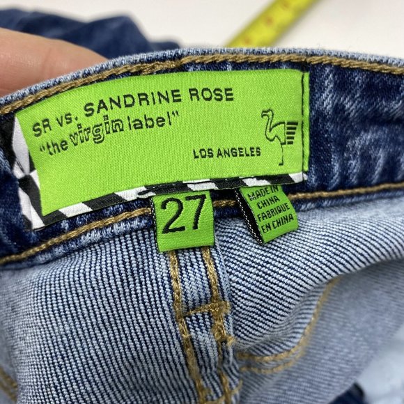 SR VS Sandrine Rose Bleached Jeans 27 - Picture 6 of 10